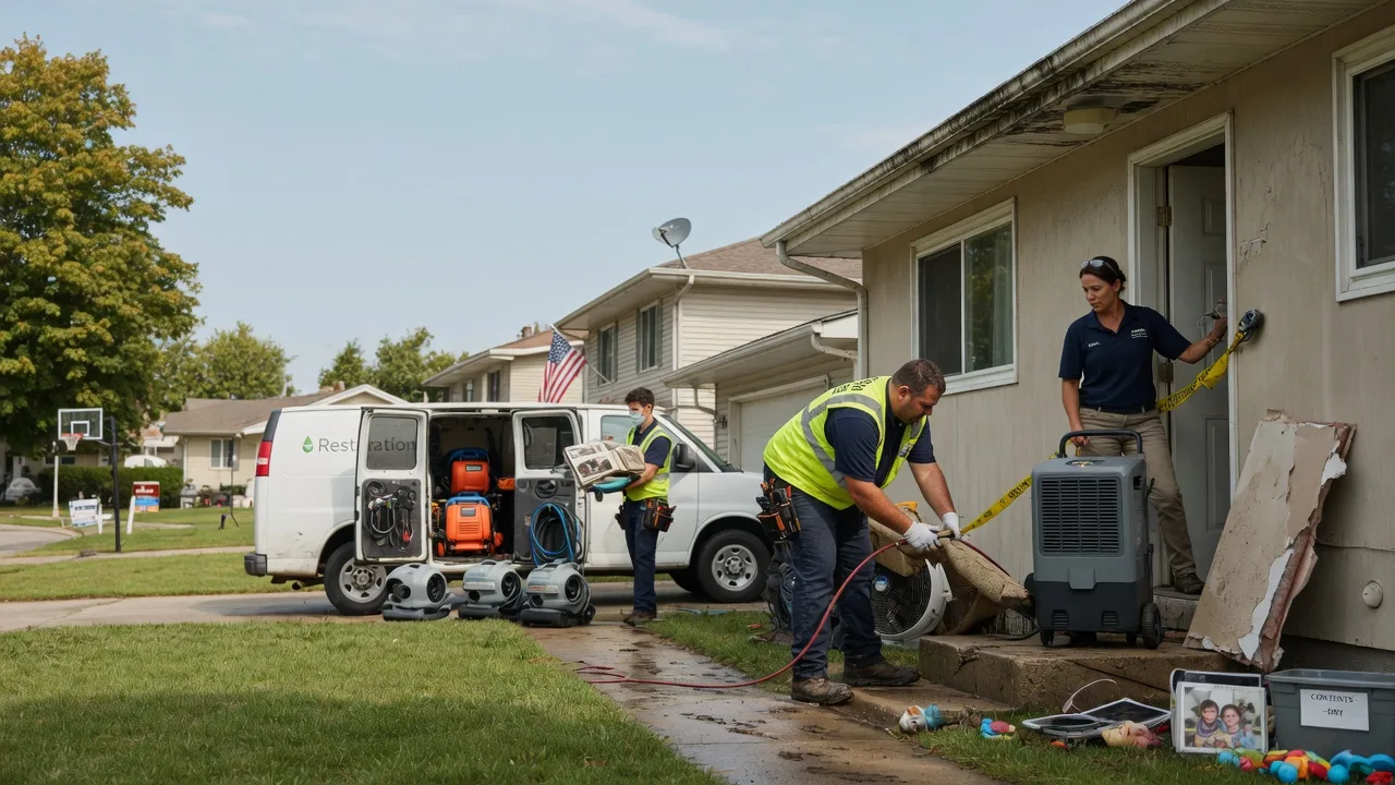 Water Damage Restoration in Milton, PA near me